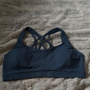 Lululemon Free to be Serene Bra - Dark Teal